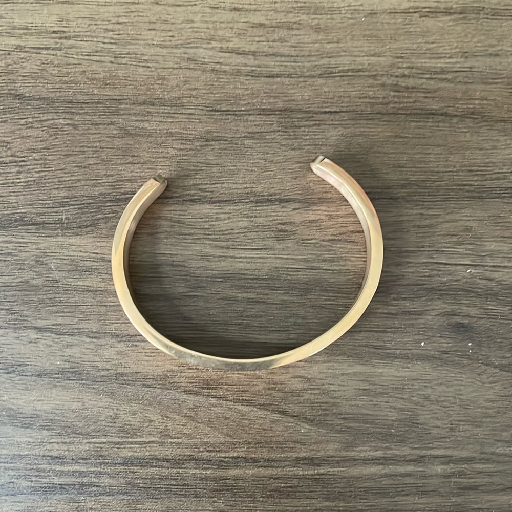 Rose Gold cuff - holds hair elastic